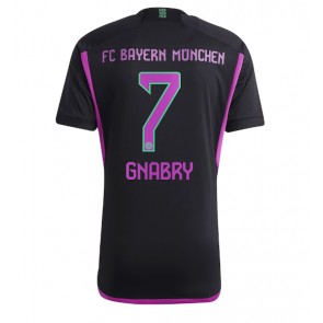 Bayern Munich Serge Gnabry #7 Udebanetrøje 2023-24 Kort ærmer